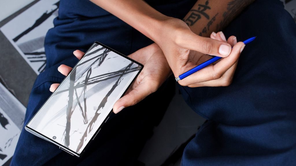 The S Pen makes it easier to draw and sketch on the Samsung Galaxy Note 10  