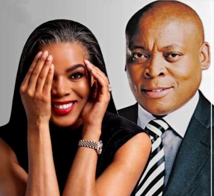 South Africa's fan favourite screen couple Karabo Moroka and Tau Mogale, of Generations TV soapie.