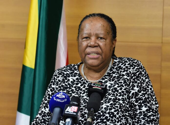 Minister of International Relations and Cooperation Naledi Pandor wins the hearts of South Africans for standing against Israel's war with Hamas.