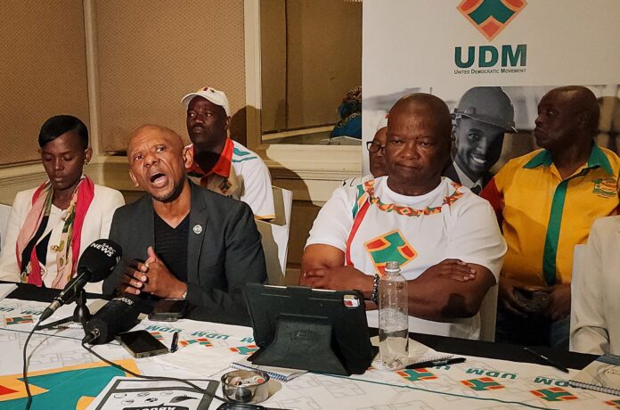 Meet United Democratic Movement's newest executive member, Professor Mthunzi Mdwaba