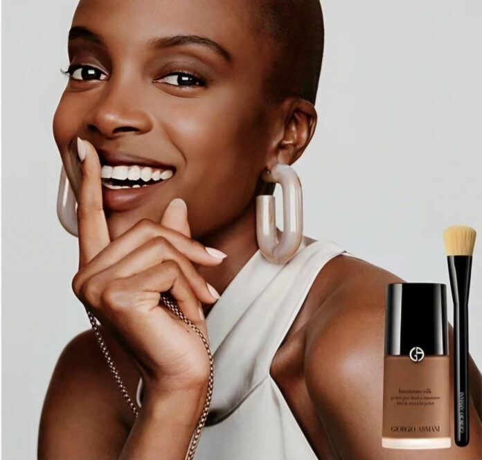 Armani Beauty's Luminous Silk Foundation is available for purchase exclusively at Edgars Sandton