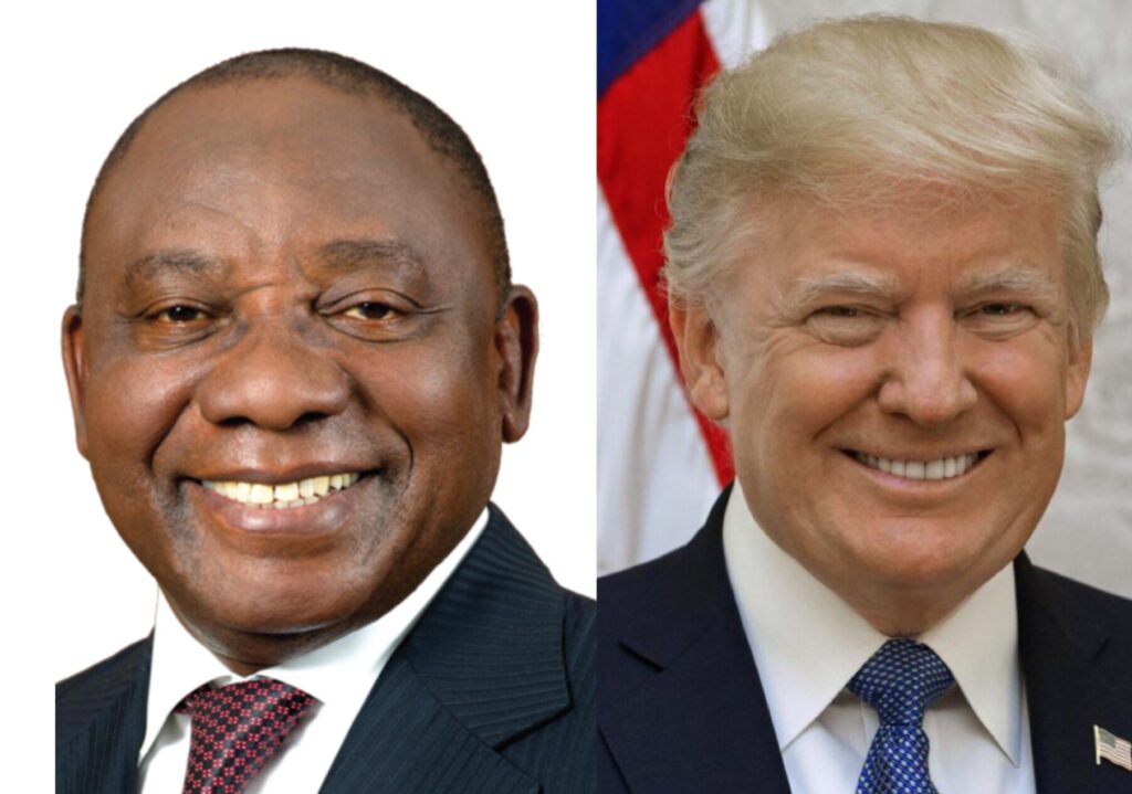 South Africa joins world leaders congratulating Trump on historic