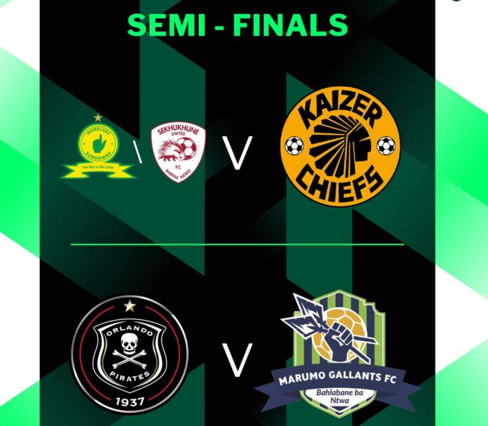 Nedbank Cup Semin Finals Fixtures