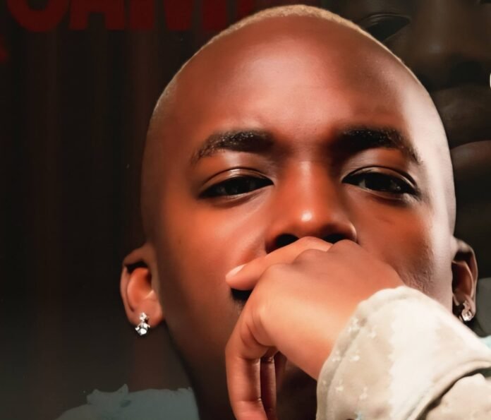 Close-up portrait of South African Amapiano music sensation Ciza (real name Nkululeko Nciza)