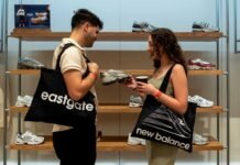 New Balance expands footprint with Eastgate store opening Shoppers at New Balance Eastgate store