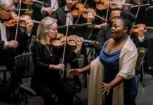 Mzansi Philharmonic’s Voices of Home brings world-class music to SA cities Singer and violinists perform during Mzansi Philharmonic’s Voices of Home tour.