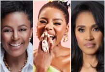 Major power moves: The women ushering in Miss South Africa 2025 new era Basetsana Kumalo, Pamela Mtanga, and Peggy Sue Khumalo, leaders of Miss South Africa 2025.