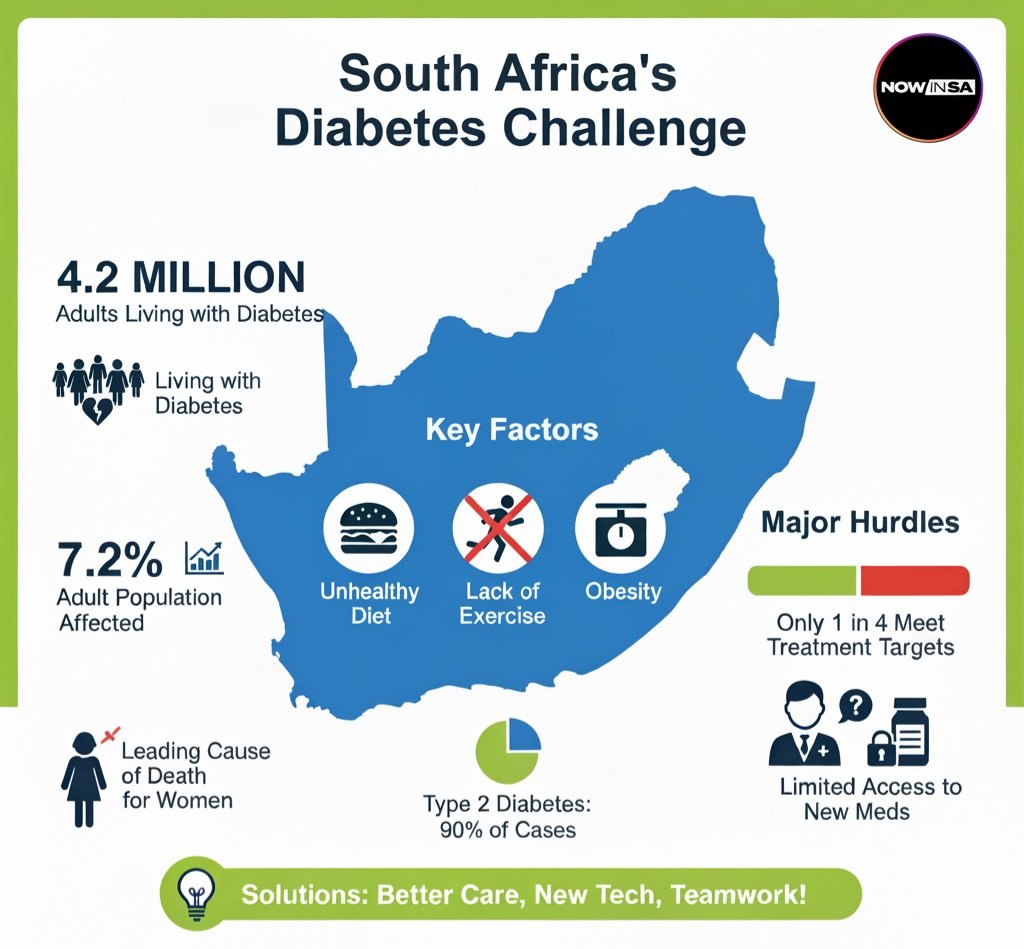 Infographic: South Africa's diabetes crisis.