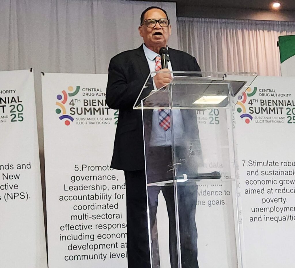 Social Development Deputy Minister Ganief Hendricks speaking at the Central Authority 4th Biennial Summit