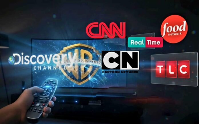 TV remote navigates Warner Bros. Discovery channels saved in DStv deal.