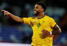AFCON 2025: Bafana Bafana do-or-die derby with Zimbabwe showdown Lyle Foster in a yellow Bafana Bafana jersey with the number 9