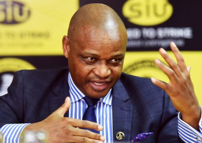 Archived image of Andy Mothibi, who has been appointed South Africa’s new NDPP to lead the National Prosecuting Authority.