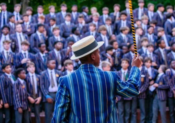 File photo of St David’s Marist Inanda Head of School Fhatuwani Mudau, a 2024 IEB top achiever with seven distinctions.