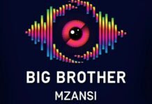 Big Brother Mzansi 6: Where and How to Watch Live, 24/7 Big Brother Mzansi Season 6 “Bazozwa” logo with a colourful eye graphic symbolising 24/7 live surveillance and reality TV drama in South Africa.