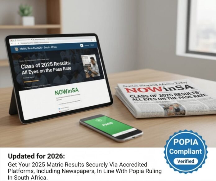 Step-by-step guide for the Class of 2025 to check 2026 matric results via official DBE portals, SMS, and NOWinSA accredited news media platforms following the POPIA court ruling.