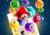 Daily Lotto results, Saturday, August 15: winning numbers announced South African National Lottery playslip surrounded by colourful numbered lottery balls against a starry background.