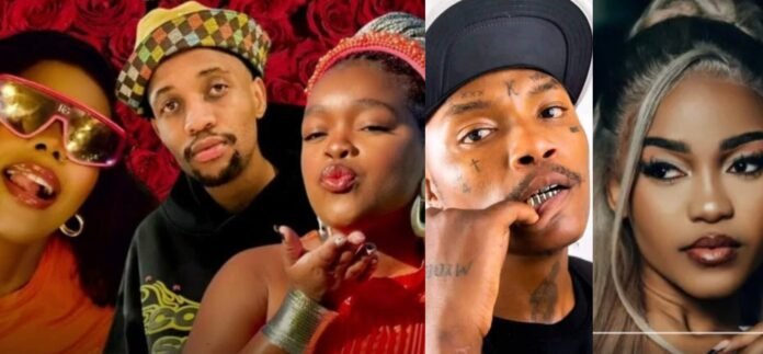 Artists behind Shela and Rato Laka, South Africa’s top Song of the Year 2025 winners