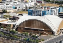 Cape Town’s Good Hope Centre auction heads to court amid land rights fight Aerial view of Cape Town’s Good Hope Centre on the Foreshore, the landmark dome building at the centre of a legal dispute over the City’s public land auction.
