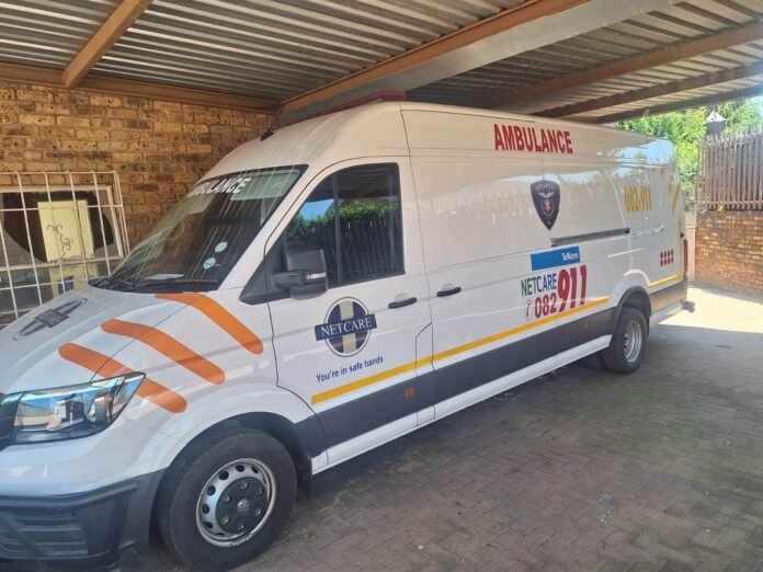 Cloned ambulance seized by SAPS in Randfontein West Rand