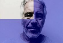 Moving forward into the dark: Standard Bank’s sovereign strategy and the Epstein connection Abstract portrait representing secrecy and power networks referenced in reporting on leaked Epstein Files and African sovereign finance strategies.