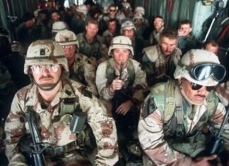 A war beyond missiles: How the Iran–US conflict reshapes Gulf alliances and development race US paratroopers aboard a C-130 aircraft during Operation Desert Storm, 1991.