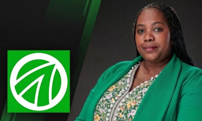 A digital collage featuring a portrait of Kholofelo Morodi alongside the green and white ActionSA logo, representing the party's decisive action in Tshwane.