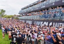 LIV Golf South Africa: Sold-out Steyn City braced for historic weekend showdown Massive sold-out crowds and hospitality suites at the 18th hole during LIV Golf South Africa at Steyn City.