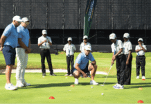 From Diepsloot to the world: LIV Golf commits to five million youth through new LIV For Good platform Young golfers practice putting under the guidance of professional players during a Southern Guards GC youth clinic at Steyn City.
