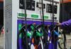 Petrol and diesel set for big May fuel hikes — diesel could hit R40/litre Fuel pump showing petrol and diesel nozzles with price display at a South African station