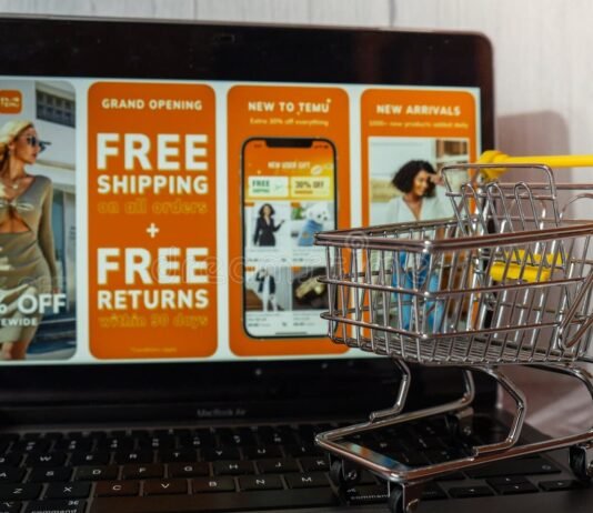 Temu adds VAT and import duties at checkout in SA – no more surprise bills Temu laptop checkout with miniature trolley for South African online shopping