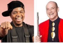 Order of Ikhamanga: Oskido & Wouter Kellerman among South Africa’s 2026 national honourees A side-by-side photo collage of Order of Ikhamanga recipients: on the left, kwaito pioneer Oskido smiles while extending a fist toward the camera; on the right, Grammy-winning flautist Wouter Kellerman laughs while holding his silver flute.