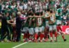 Mexico 2-0 Bafana: Red cards, costly errors and a harsh World Cup lesson Mexico players celebrate Julian Quinones goal against South Africa in World Cup 2026 Group A opener at Estadio Azteca.