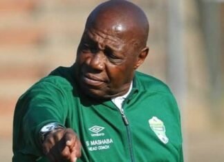 Shakes Mashaba diagnosed with prostate cancer and TB as family appeals for help Former Bafana Bafana coach Shakes Mashaba in green South African football jacket, now battling prostate cancer.