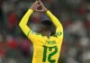 Thapelo Maseko scores the biggest World Cup goal in Bafana Bafana history Thapelo Maseko celebrates after scoring for South Africa against South Korea at the 2026 FIFA World Cup.
