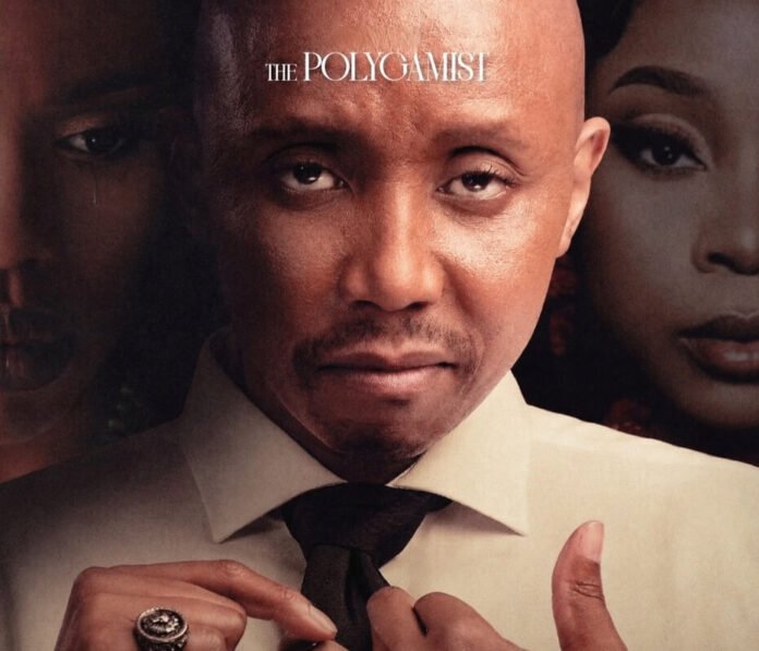 Poster for Netflix global hit The Polygamist with Sdumo Mtshali as Jonasi Gomora.