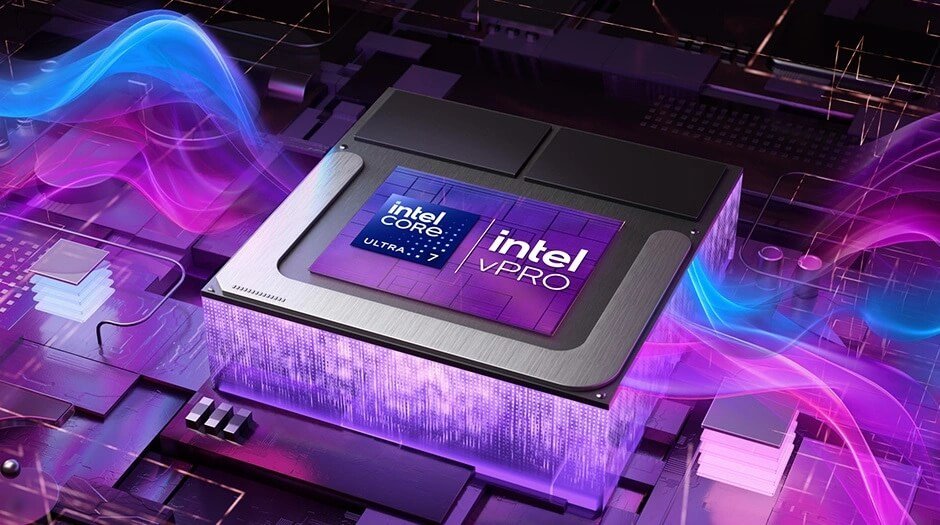 Intel Core Ultra Series 2 processor with built-in NPU delivering up to 48 TOPS for AI processing in the ThinkPad X9 Aura.