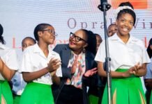 End of an era as Oprah Winfrey’s South Africa girls’ academy closes after 20 years OWLAG learners perform with Minister Siviwe Gwarube beneath an Oprah Winfrey Leadership Academy backdrop in South Africa