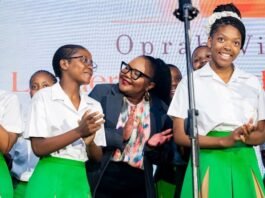 End of an era as Oprah Winfrey’s South Africa girls’ academy closes after 20 years OWLAG learners perform with Minister Siviwe Gwarube beneath an Oprah Winfrey Leadership Academy backdrop in South Africa