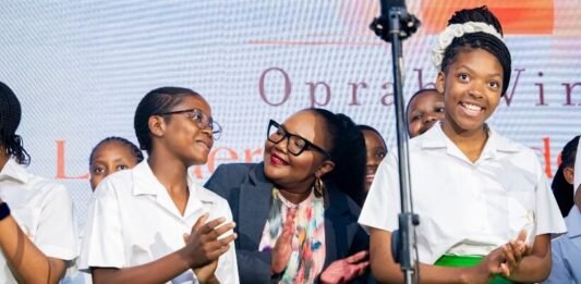 End of an era as Oprah Winfrey’s South Africa girls’ academy closes after 20 years OWLAG learners perform with Minister Siviwe Gwarube beneath an Oprah Winfrey Leadership Academy backdrop in South Africa