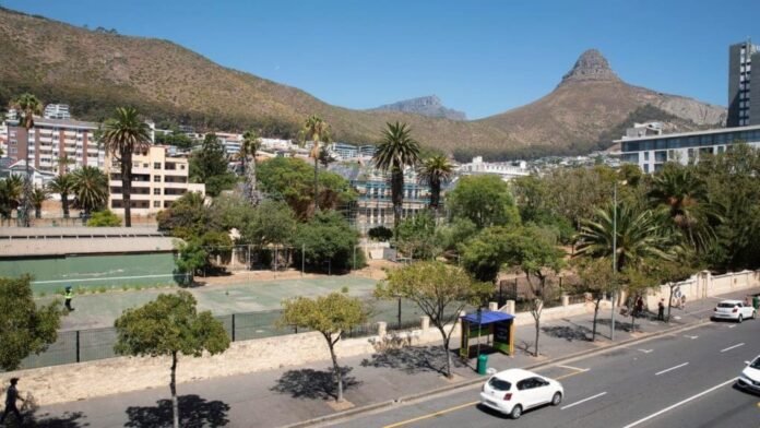 Tafelberg school site in Sea Point, Cape Town, at the centre of a Constitutional Court land ruling.