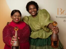 Veuve Clicquot Bold Woman winners are building Africa’s next business legacies Pretty Kubyane and Lindiwe Nkuna-Kgopa pose with their 2026 Veuve Clicquot Bold Woman Award trophies.