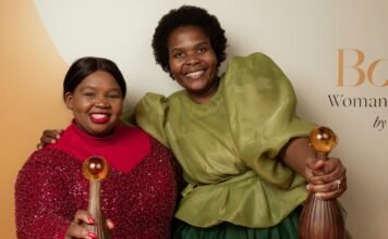 Veuve Clicquot Bold Woman winners are building Africa’s next business legacies Pretty Kubyane and Lindiwe Nkuna-Kgopa pose with their 2026 Veuve Clicquot Bold Woman Award trophies.