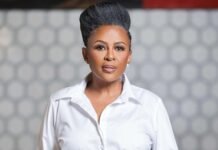 Basetsana Kumalo: five lessons behind her 30-year career Basetsana Kumalo in a white shirt and black trousers during her 30-year business career