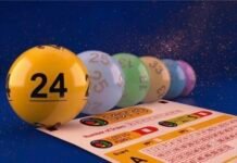 Lotto results: Lotto Plus and 5 Max draw — Wednesday, August 26, 2026 Yellow, blue, green and other numbered lottery balls arranged on a Lotto results slip.