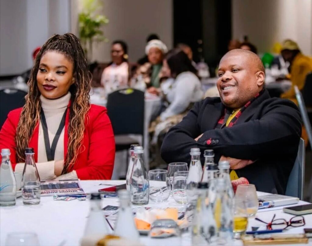 Singer LaSauce attends a Morita Forestry conference at Emperors Palace in July 2026.