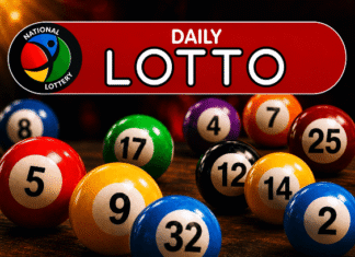 Daily Lotto results, Sunday, August 23: See winning numbers Daily Lotto logo above colourful numbered lottery balls on a dark background