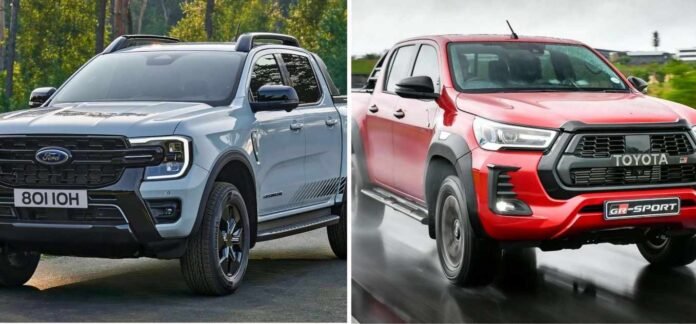 Ford Ranger and Toyota Hilux lead South Africa's used-car sales