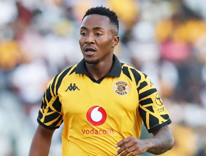 Lebohang Maboe in a Kaizer Chiefs jersey during the 2026/27 season