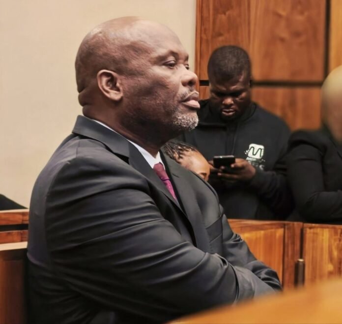 Shadrack Sibiya during his September 29 bail hearing at Randburg Magistrates’ Court