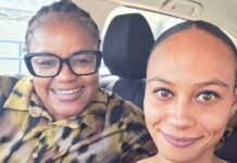 Lost iPhone found in Fourways: attorney Sharné Zimri helps reunite owner with phone Two women smiling in a car, one in glasses and a patterned blouse, the other in a maroon top.